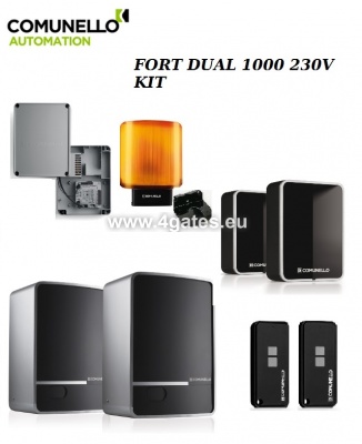 Stumdomų vartų automatika COMUNELLO FORT DUAL 1000 203V KIT