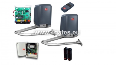 Double gate automation system BFT VIRGO SMART BT B20 KIT